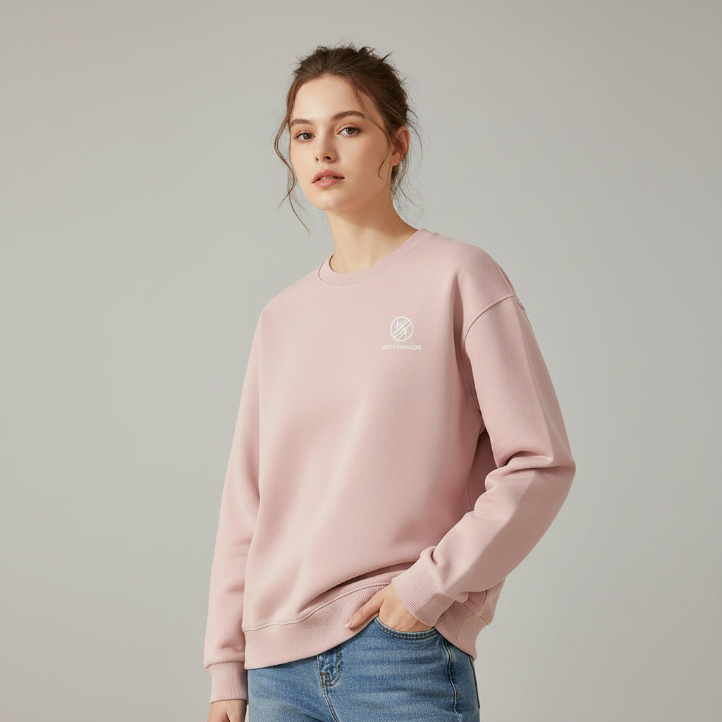 Moody Series Sweatshirt Pink