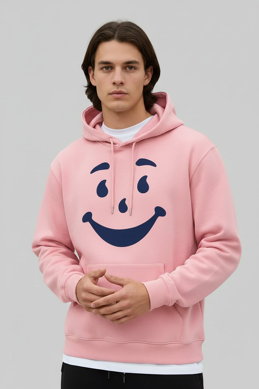 Smiley Graphic Regular Fit Hoodie 5